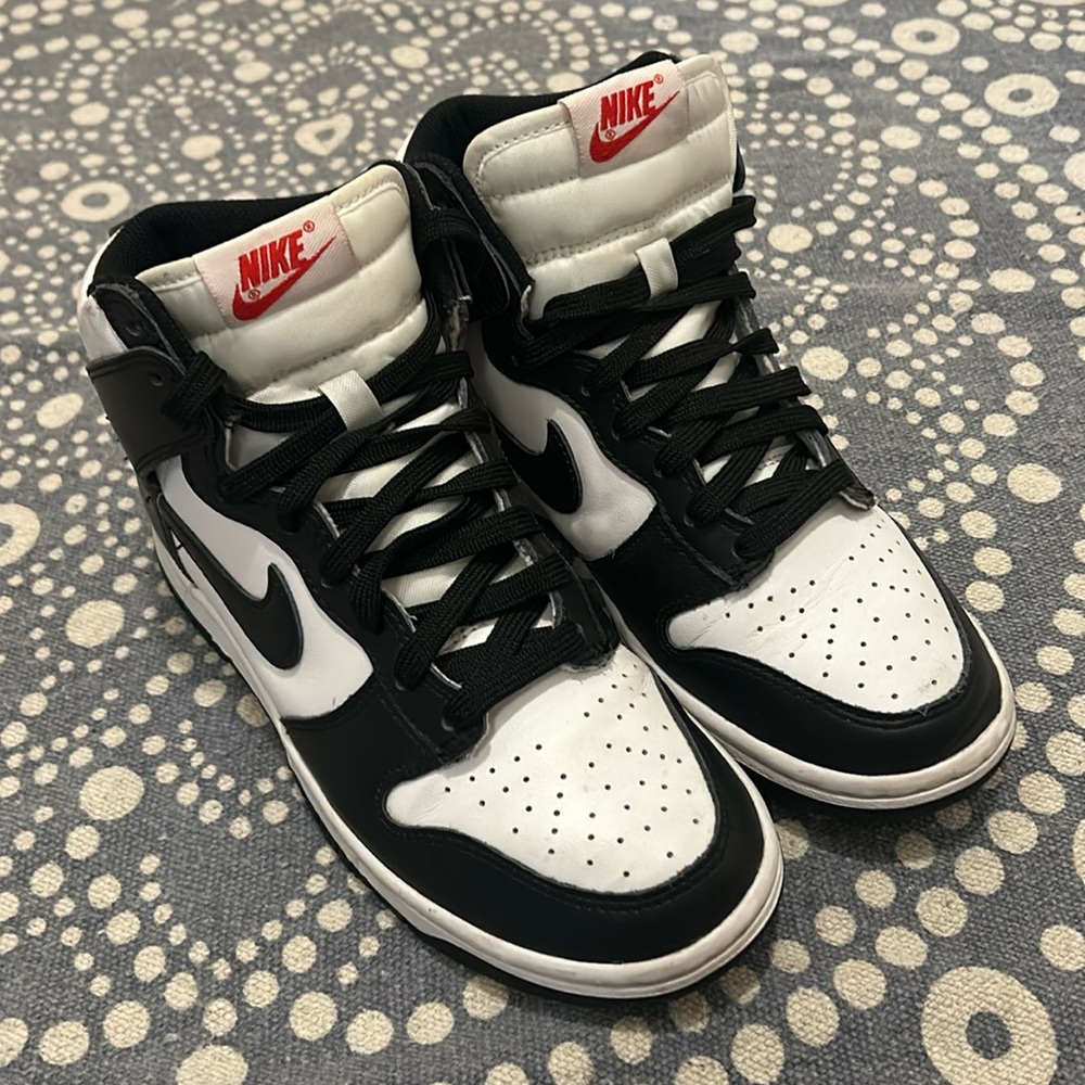 Women’s Nike Dunk High Panda - Size 6 1/2